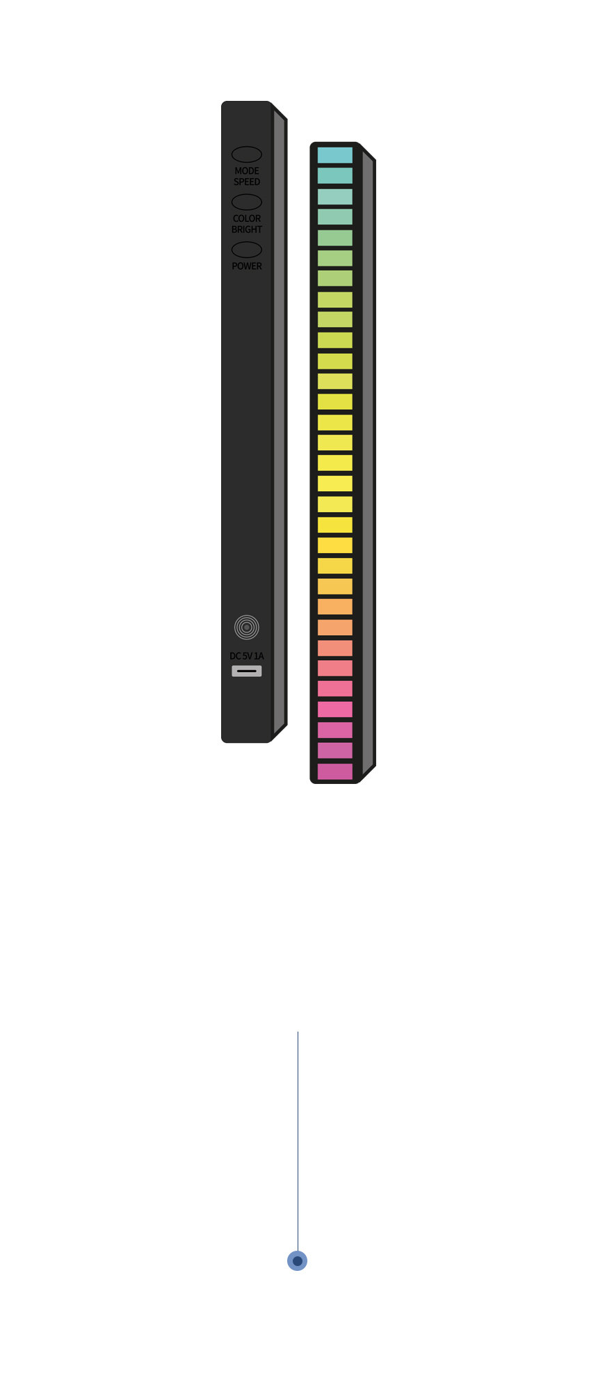 오토크루 무선 RGB엠비언트 라이트, 단일상품 상세 이미지 2
