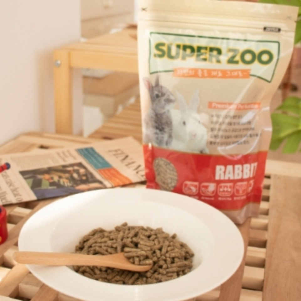 토끼 사료, 무첨가, 730g, 1개