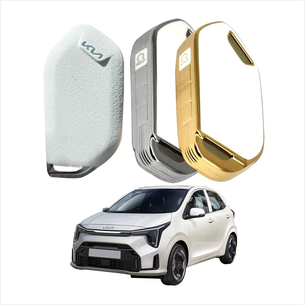 카포카 TPU 스마트키케이스, D21, EV3 호환, 7버튼, 실버화이트, 1개