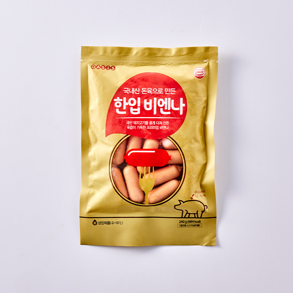 무항생제 국내산 한입 비엔나, 240g, 2팩 상세 이미지 2
