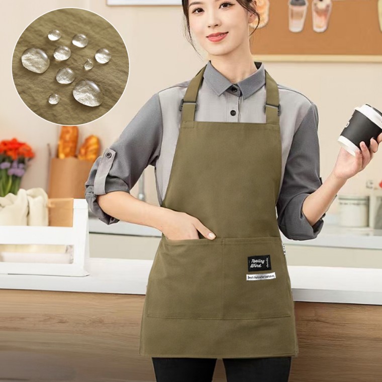 노웨트 다용도 방수 앞치마, 카키, 1개