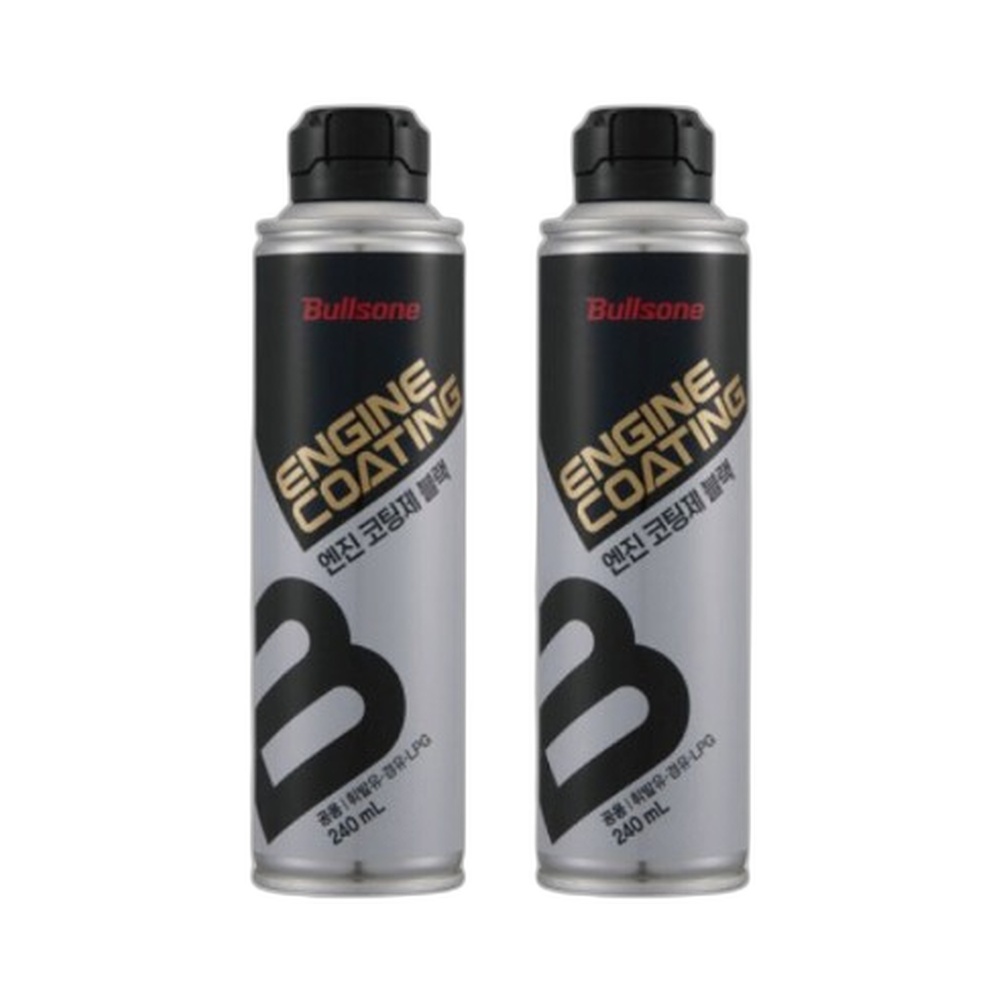 불스원 불스파워 엔진코팅제 블랙, 240ml, 2개