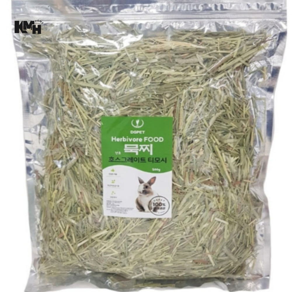 토끼 컷팅 티모시 건초, 500g, 1개