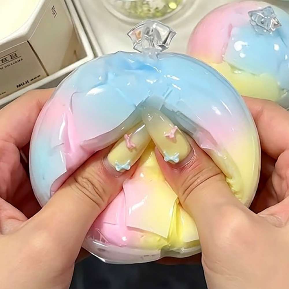 왁뿌볼 크런치 말랑이 슬랑이 스트레스볼, 초코바나나, 60g, 1개