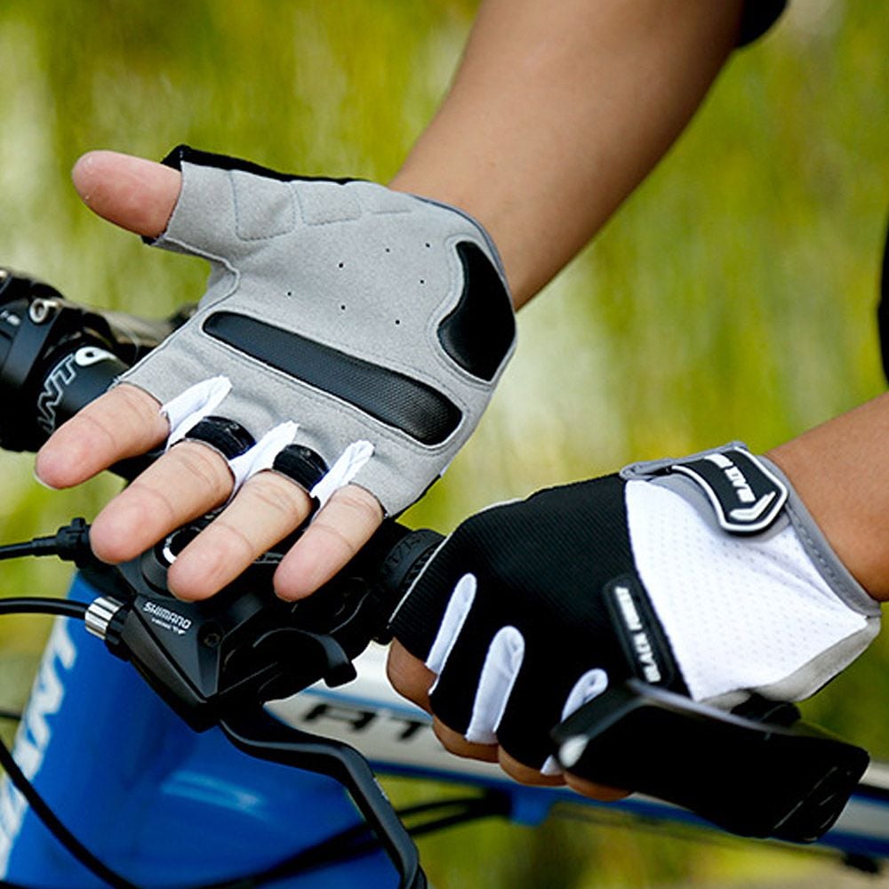 자전거 라이딩 프로그립 반장갑 스포츠 로드 MTB, 프로그립3, 블랙, L, 1개