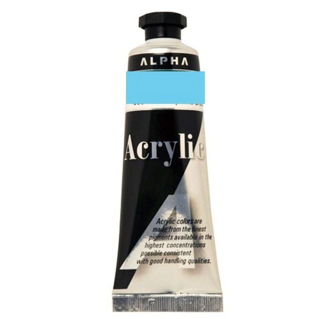 알파색채 실버 아크릴물감 973, 파스텔블루, 50ml, 3개 상세 이미지 1