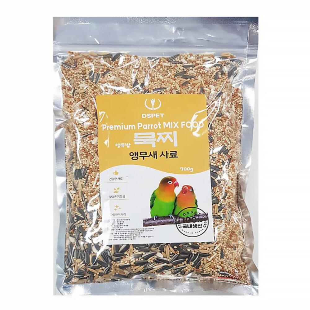 DS 앵무새모이 모란앵무먹이, 700g, 1개