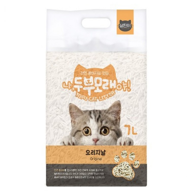 채널펫 고양이 두부모래, 오리지날, 7L, 6개