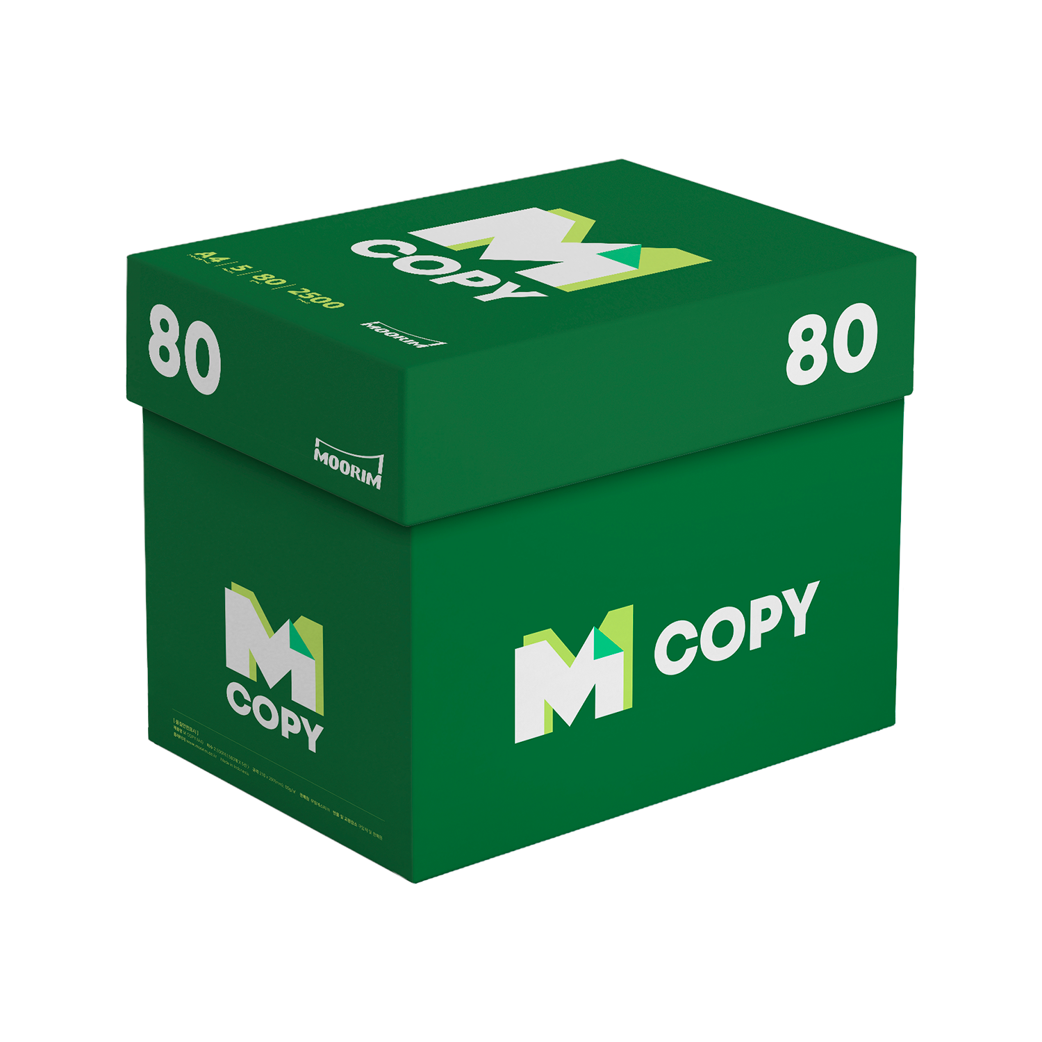 무림 M COPY, A4, 80g, 500매, 5권