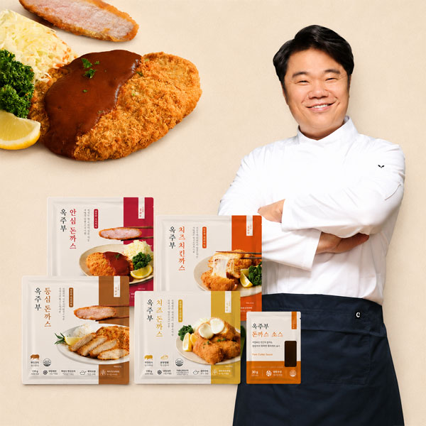 옥주부 돈까스 9팩(등심2+안심2+치즈2+치즈치킨3), 1290g, 1개