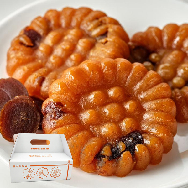 홍삼성찬 홍삼꿀약과 선물세트 손잡이, 40g, 24개입, 1개 토스쇼핑 특가
