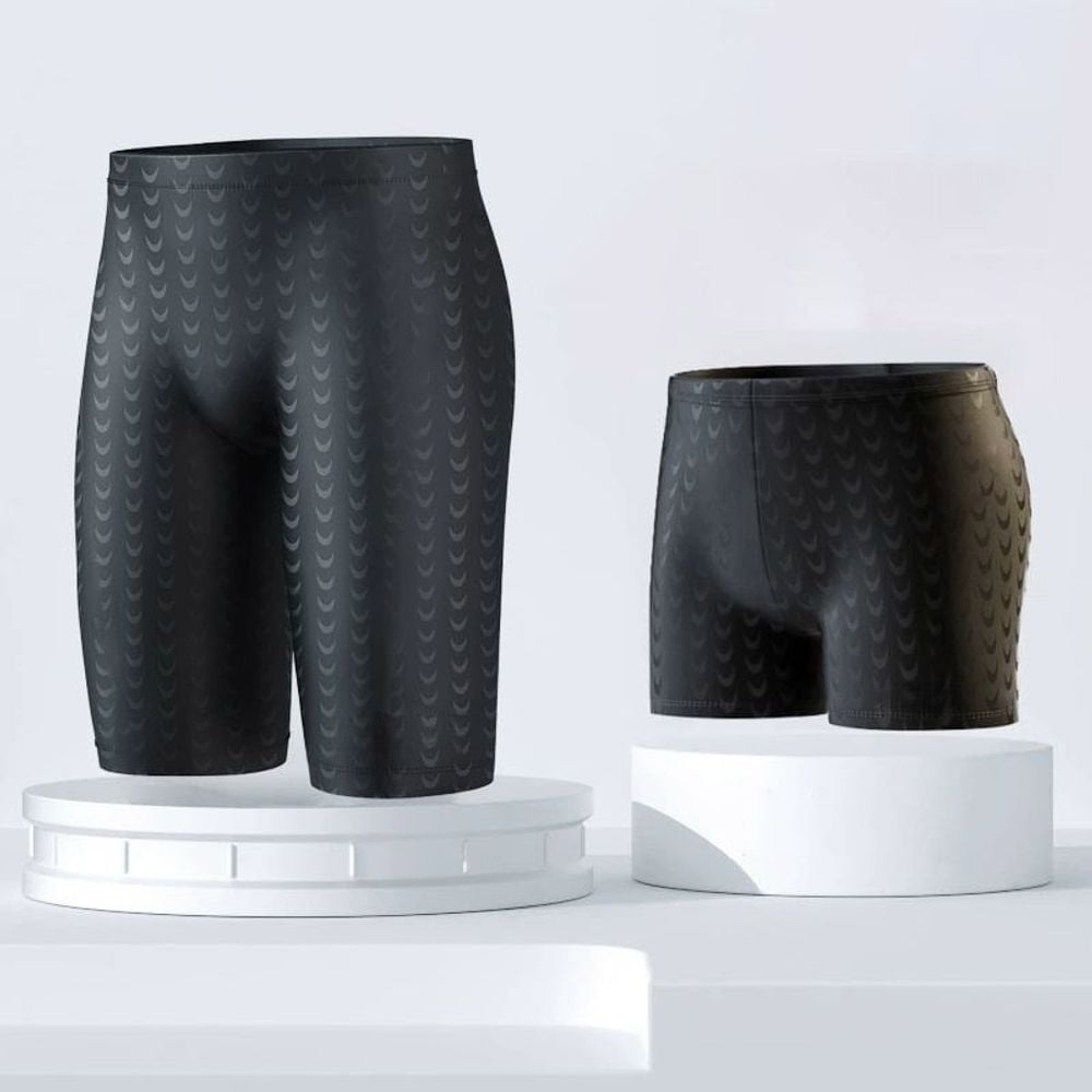 남성 수영복 팬츠 KS10307-609, 5부 블랙, 4XL