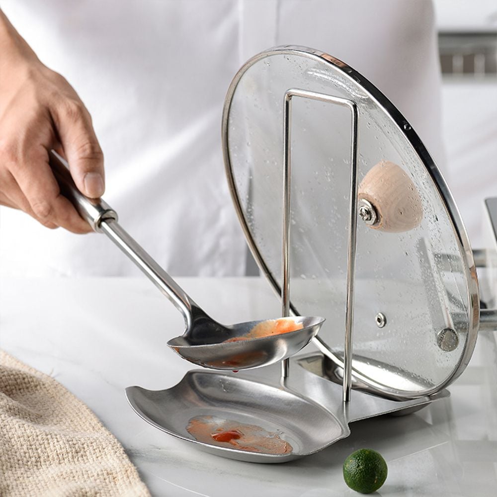 마칸 스텐 냄비뚜껑 거치대, 단품