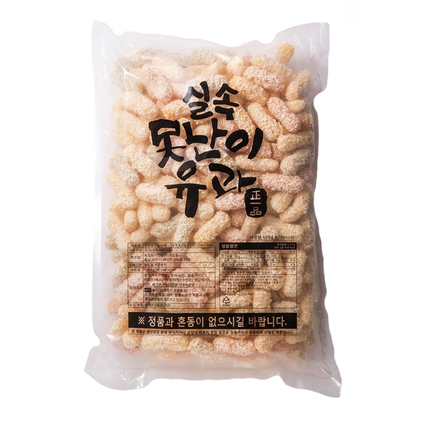 정일품 못난이 유과, 1.5kg, 1팩 토스쇼핑 특가