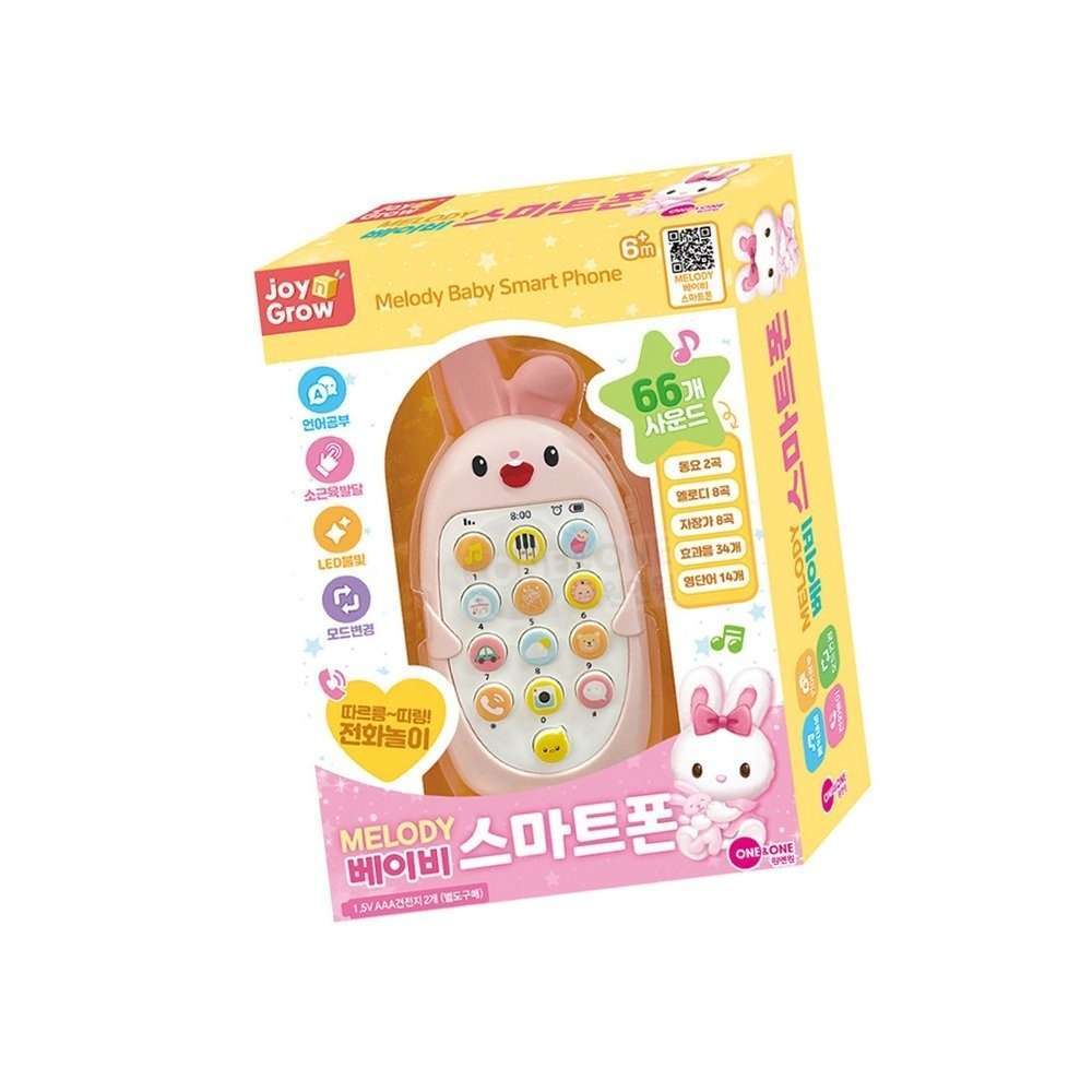 조이앤그로우 베이비 스마트폰 소리나는 전화기장난감, 1개