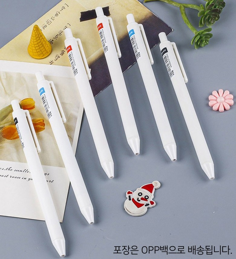 0.5mm 중성펜, 블랙, 12개 상세 이미지 10
