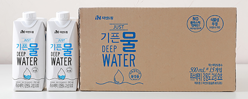 자연드림 JUST 기픈물, 500ml, 15개