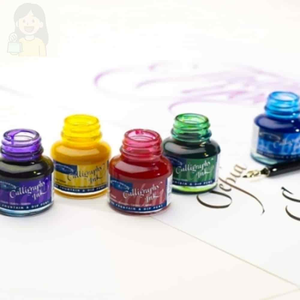 윈저앤뉴튼 캘리그라피 잉크, 세피아, 30ml, 1개