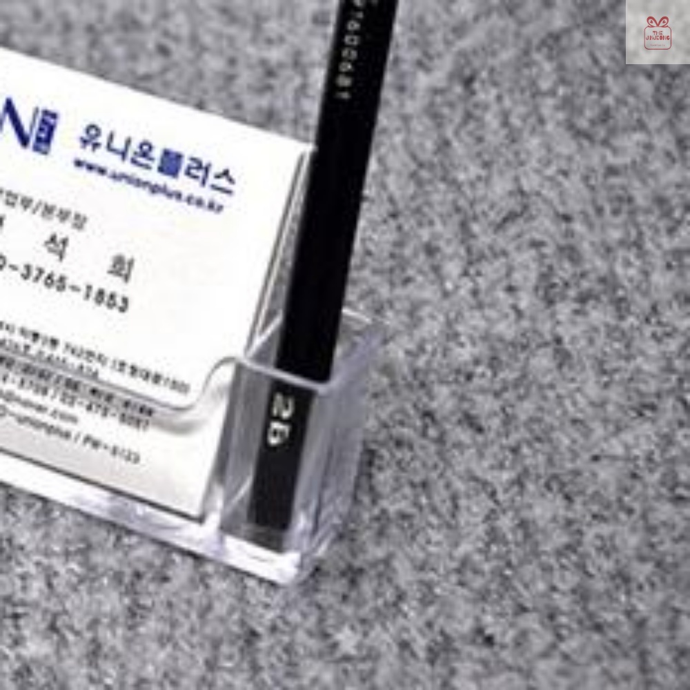 유니온플러스 아크릴 명함꽂이 1단 쿠폰거치대 쿠폰함 아크릴 명함 케이스, 1개
