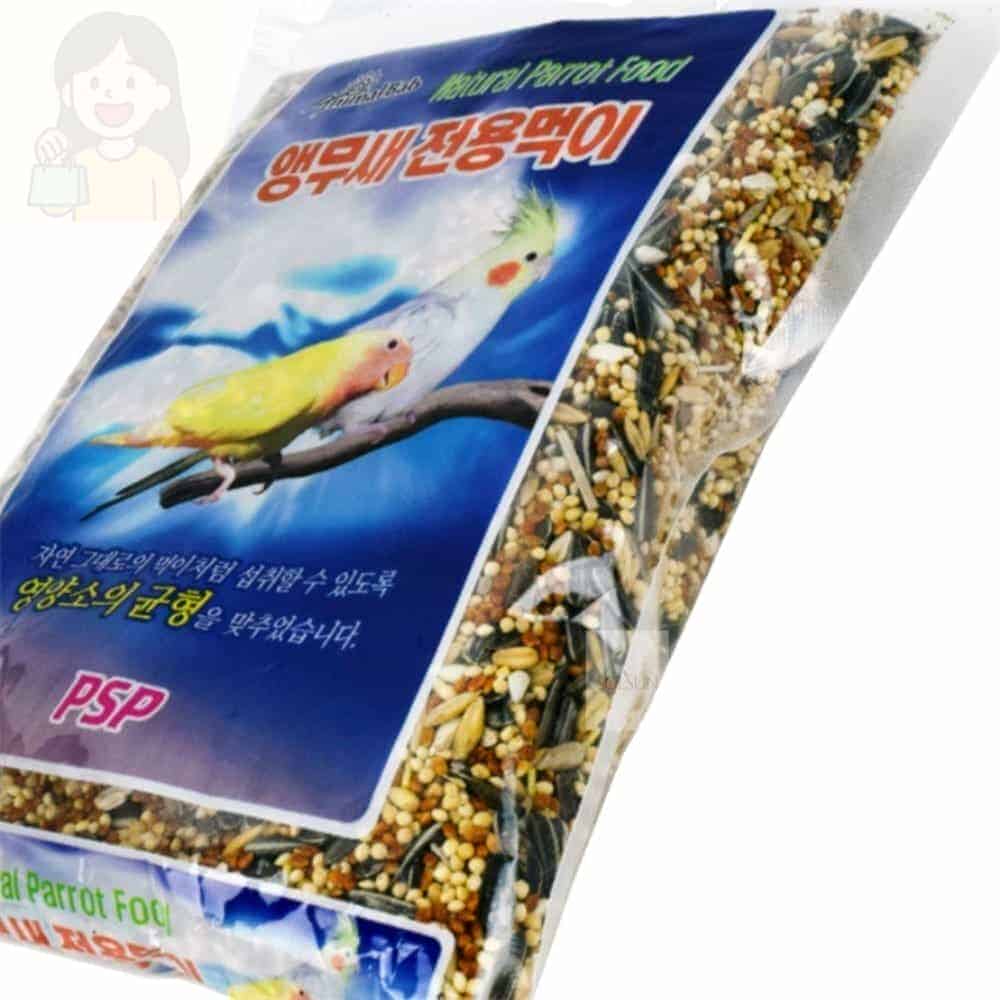 앵무새 전용먹이 전연령용, 700g, 1개