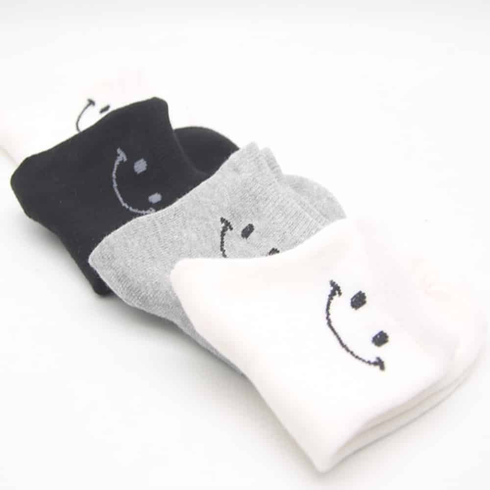 귀염 스마일 행복가득 아동 데일리 양말, 11-12세(6호), 5켤레