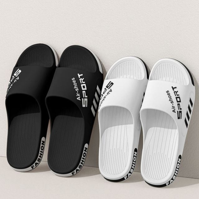 사무실 쿠션 슬리퍼, 남녀공용, 블랙, 255mm, 1개