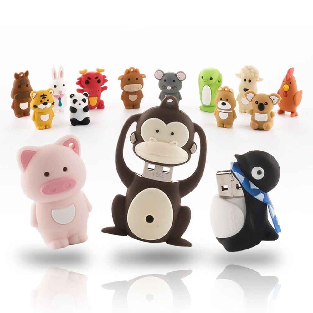 국산 플라이토 실리콘 동물 USB 메모리, 32GB, 코알라, 1개