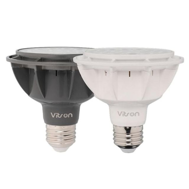 비츠온 PAR30 LED 15W, 확산형, 블랙, 전구색, 1개