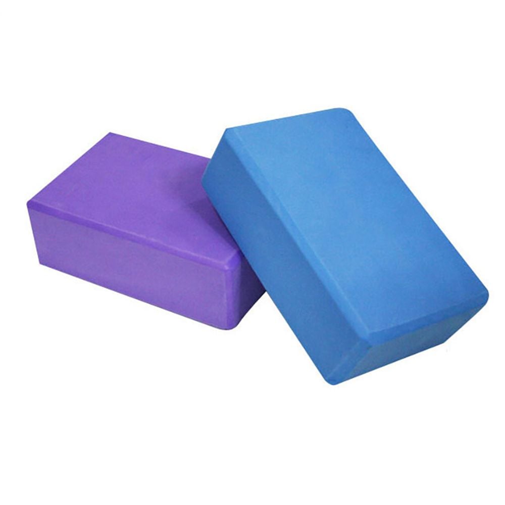 UNK 논슬립 요가블럭, 22.5x14.5x7.3cm, 보라, 2개