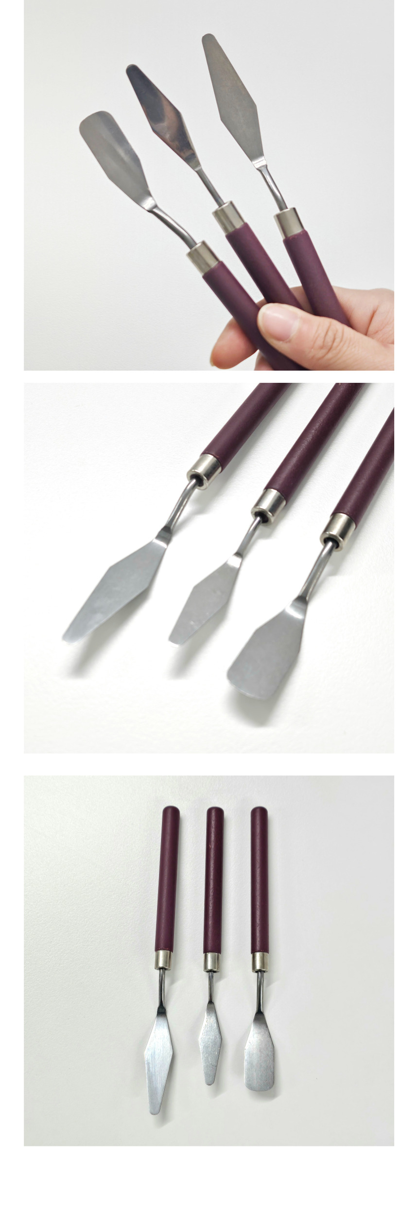 미술용 페인팅 나이프, 슬림대형, 18cm, 1.5cm 상세 이미지 8