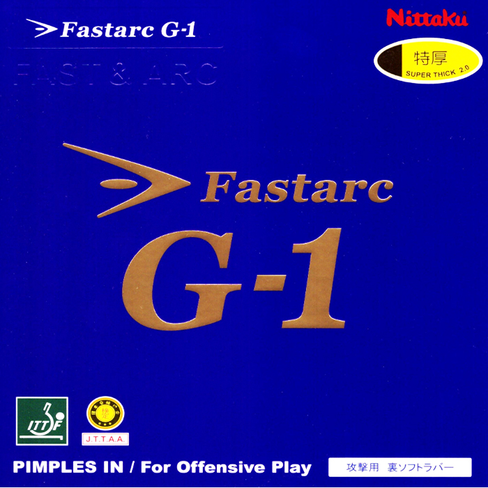 니타쿠 파스탁 G-1 탁구러버, G-1, 빨강, 특후2.0mm, 1개 상세 이미지 2