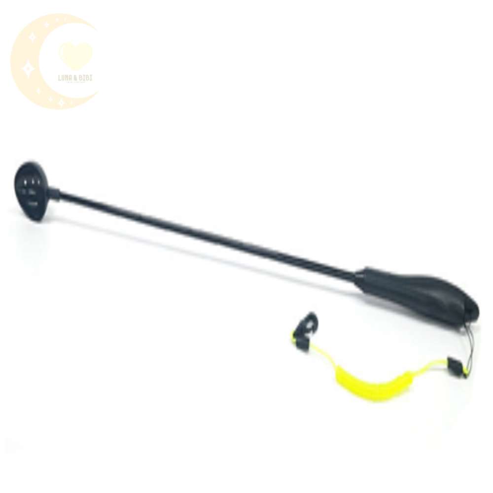YUMOSHI 스프링 밑밥주걱, 블랙, 74cm, 1개