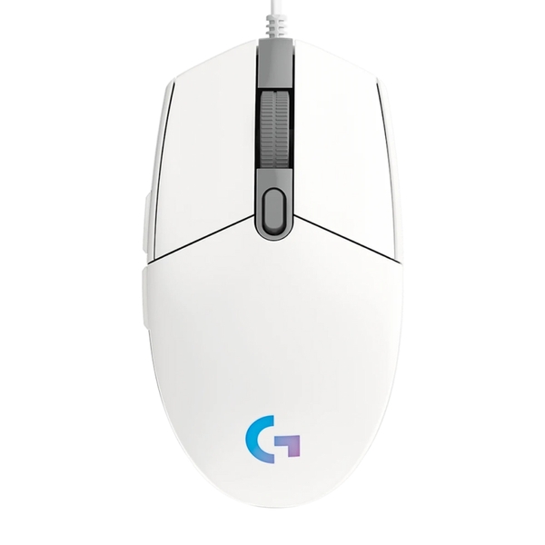 로지텍 게이밍 마우스, 벌크, G102, 화이트, 1개