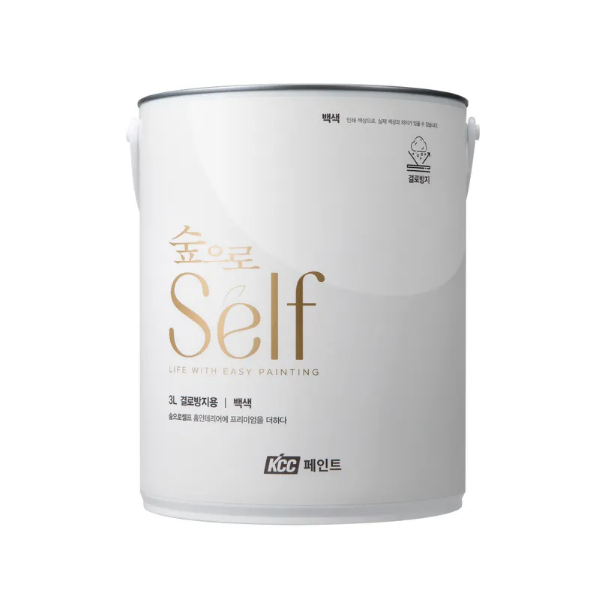 규조토 결로방지 페인트, MC2019, 콰이엇 그레이, 3L, 1개