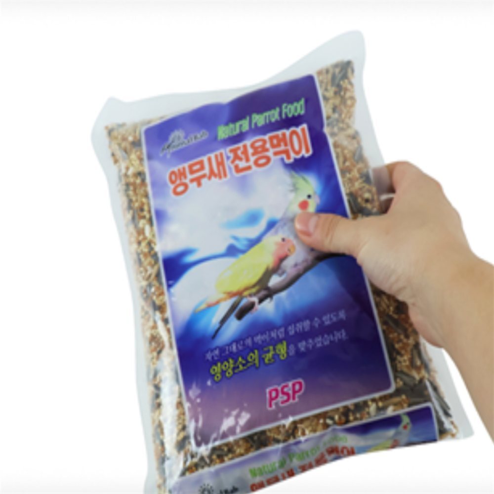 앵무새 전용먹이 전연령용, 700g, 1개