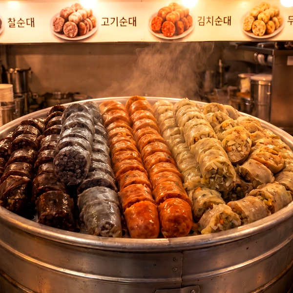 가마솥 순대트럭 4종 모듬순대, 400g, 2팩 토스쇼핑 특가