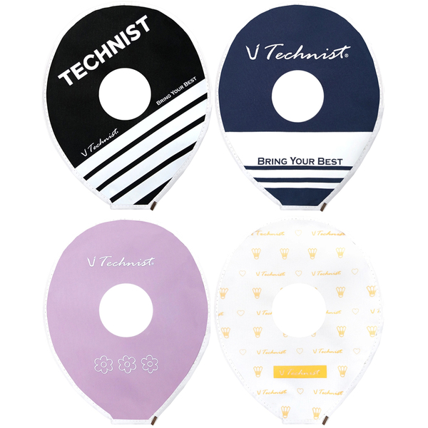 테크니스트 배드민턴 라켓 헤드커버, 라벤더, FREE, 1개