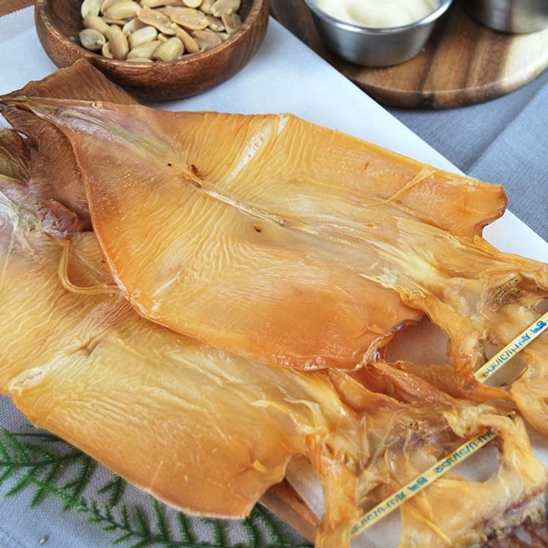 국내산 촉촉오징어 왕특대 8미 + 오징어채 1봉, 770g, 1개 상세 이미지 4