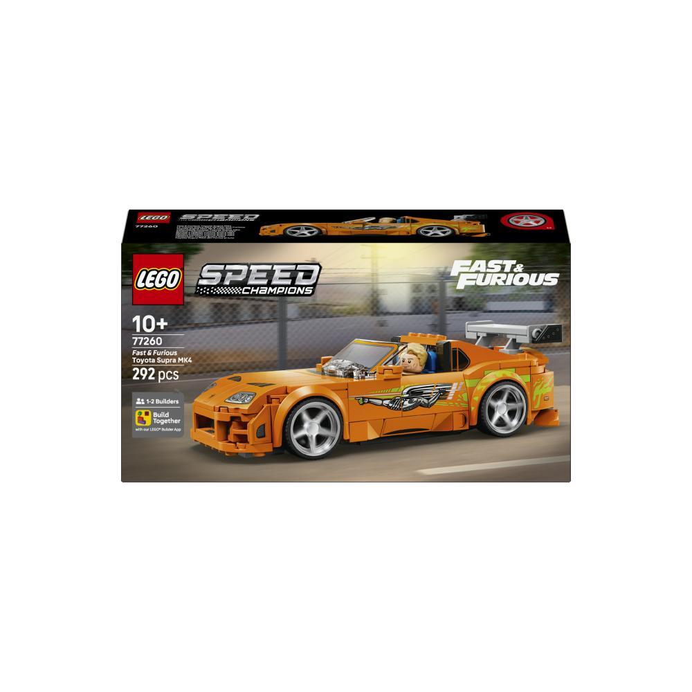 레고 스피드챔피언 77260 분노의 질주 Toyota Supra MK4, 혼합색상, 1개
