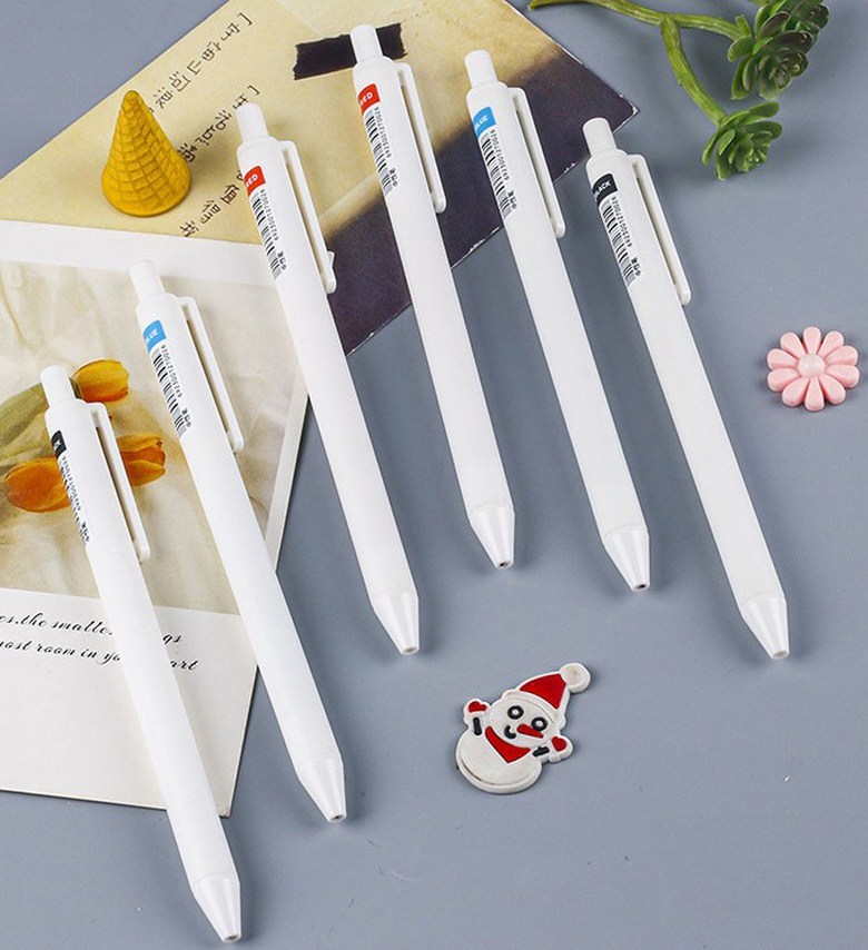 0.5mm 중성펜, 블랙, 12개 상세 이미지 1