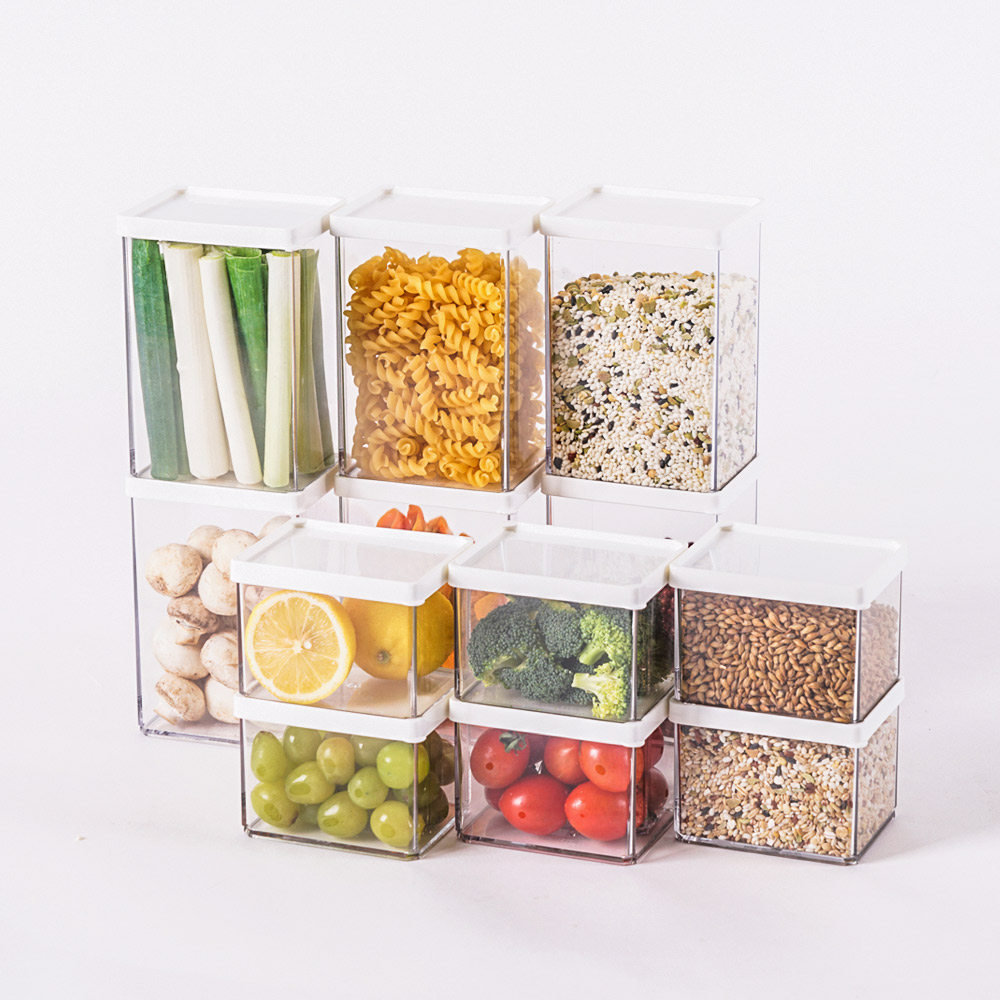 창신리빙 냉장고 포켓용기, 소형 400ml 6개, 대형 850ml 6개