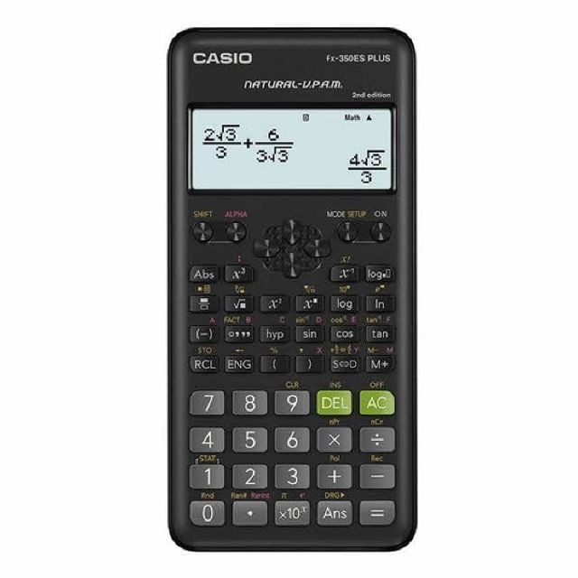 카시오 공학용 계산기 fx-350ES PLUS-2, 1개