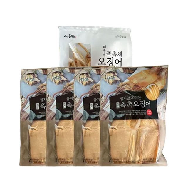 국내산 촉촉오징어 왕특대 8미 + 오징어채 1봉, 770g, 1개 상세 이미지 2
