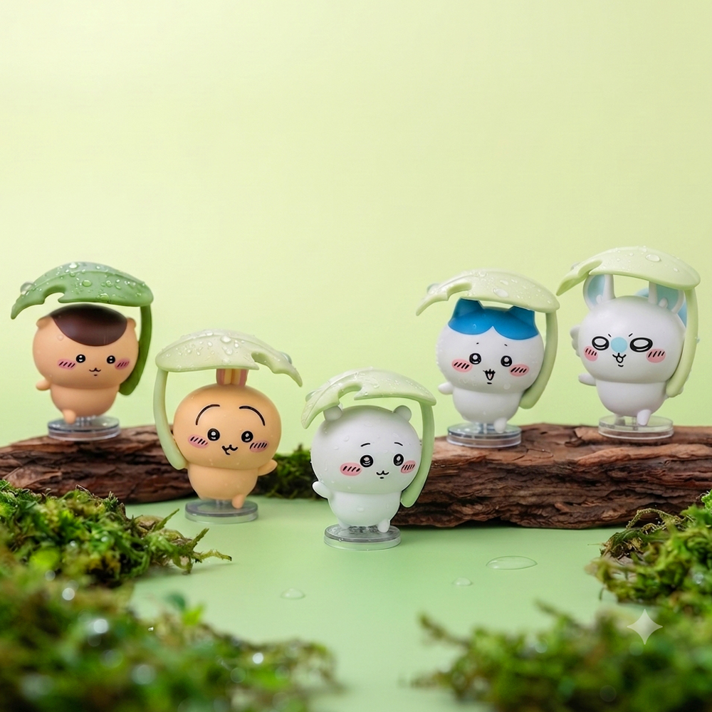 우산 피규어, 랜덤, 1개