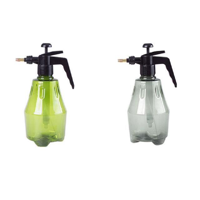 압축 분무기 미용 세차 화분 스프레이 분무기통 분사기 청소용 소독 방역, 그레이, 1.5L, 1개