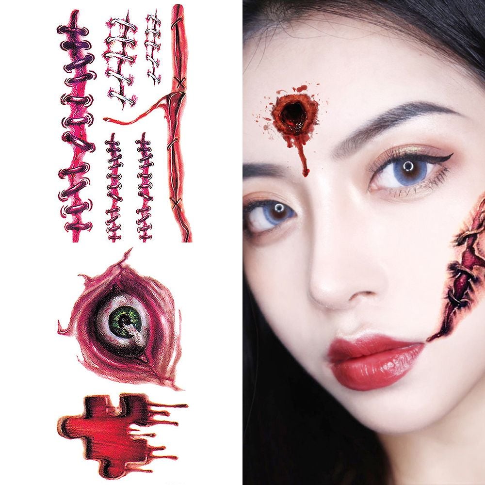 상처 타투 스티커, tattoo 004