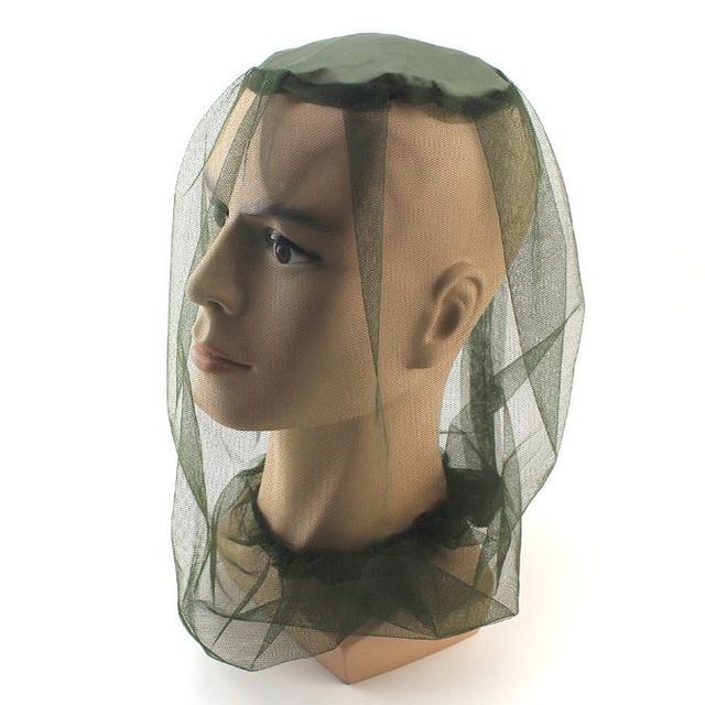 PKTARM 그물망 방충모자, 블랙, 36-50CM, 1개