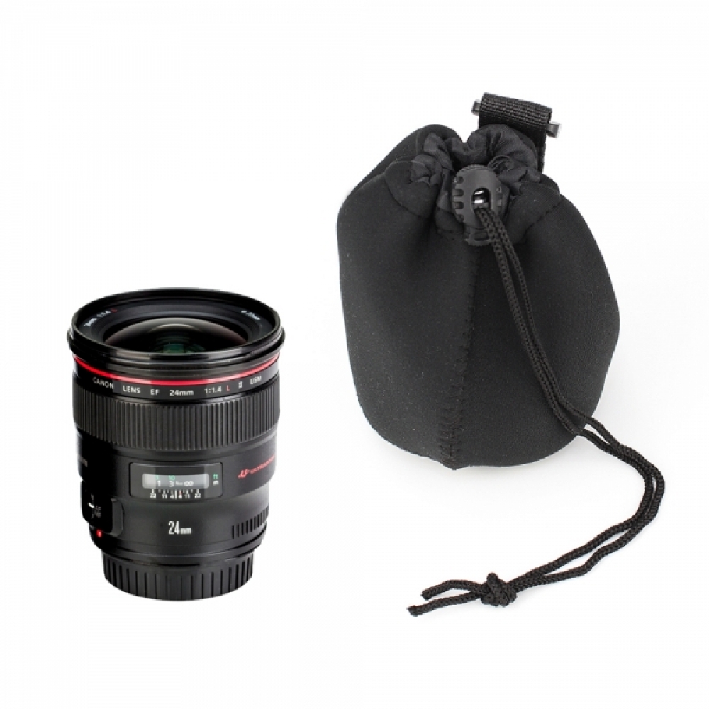 DSLR 카메라 소니 니콘 펜탁스 호환 렌즈 보관 파우치 M 가방, 1개