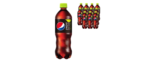펩시콜라 제로 슈거 업소용, 라임향, 1.25L, 12개
