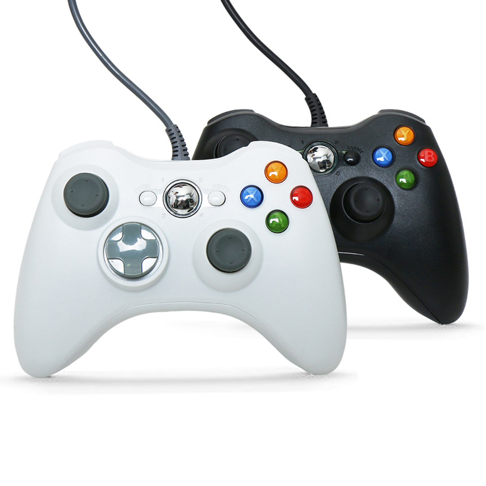 게임프롬 XBOX360 호환 게임 컨트롤러, 화이트, 1개